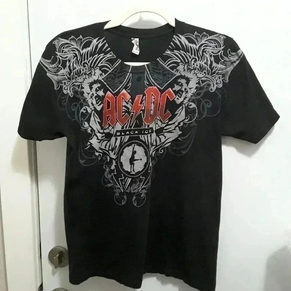 AC/DC Black Ice T-shirt Small - Picture 1 of 3